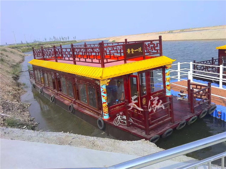 雙層畫舫船th004