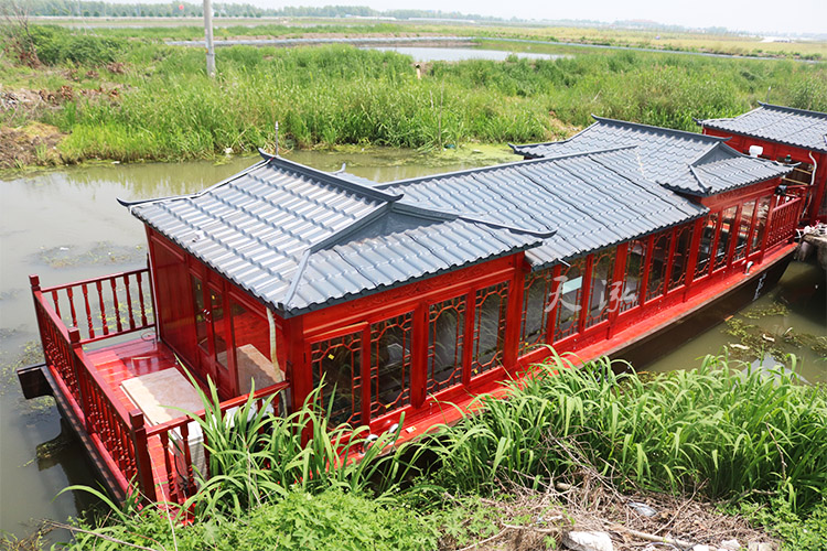 復古畫舫木船065